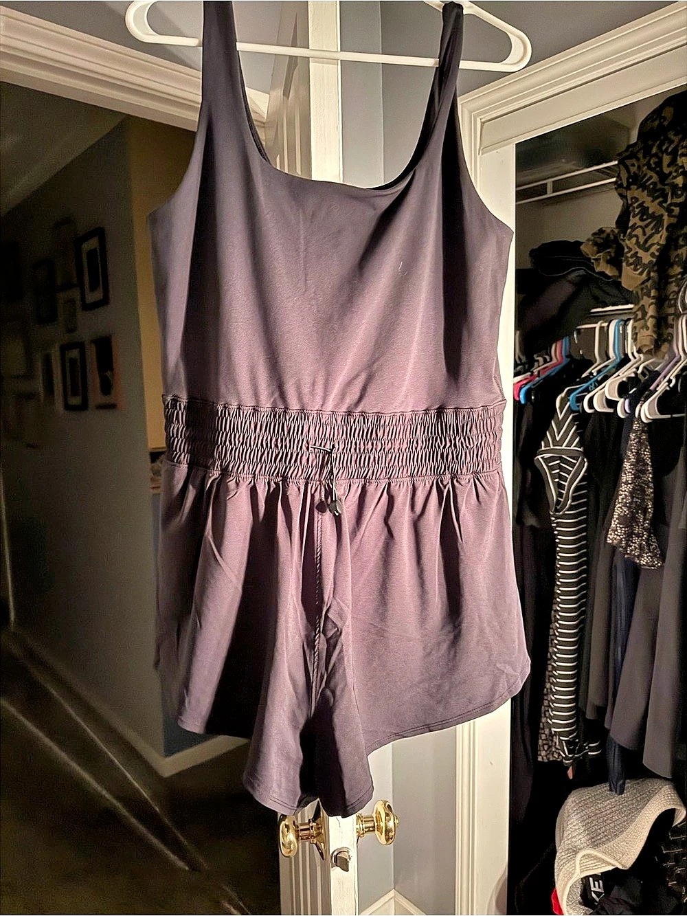 Lookast Romper in Purple Size XL Like New